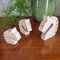 Italian Travertine Figurines from Fratelli Mannelli, 1970s, Set of 3 3