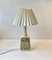 Hand-Painted Ceramic Table Lamp, 1970s, Image 1