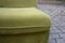 Vintage Modular Lime Green Velour Sofa, 1970s, Set of 5 17