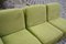 Vintage Modular Lime Green Velour Sofa, 1970s, Set of 5, Image 10