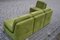 Vintage Modular Lime Green Velour Sofa, 1970s, Set of 5 28