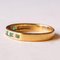 Vintage 18k Gold Ring with Emeralds & Diamonds, 1970s 4