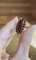 Vintage 8k Gold Daisy Ring with Garnets, 1960s 21