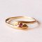 Vintage 18k Gold Ruby ​​Ring, 1950s 10
