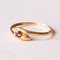 Vintage 18k Gold Ruby ​​Ring, 1950s 2