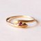 Vintage 18k Gold Ruby ​​Ring, 1950s 1