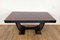 Large Art Deco Extendable Table in Rosewood and Piano Lacquer, 1930s, Image 4