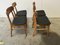 Danish Dining Chairs in Teak and Nappa from Farstrup Furniture, 1960s, Set of 4 2