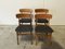 Chaises de Salle à Manger en Teck et Nappa de Farstrup Furniture, Danemark, 1960s, Set de 4 1