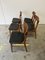 Danish Dining Chairs in Teak and Nappa from Farstrup Furniture, 1960s, Set of 5, Image 3