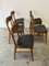 Danish Dining Chairs in Teak and Nappa from Farstrup Furniture, 1960s, Set of 5 4
