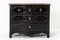Antique French Ebonised Commode with Marble Top, Image 1