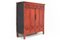 Antique Chinese Cabinet in Red Lacquer, Image 3