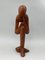 Free Form Male Thinker Sculpture, 1970s, Wood, Image 2