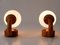 Mid-Century Modern Swedish Sconces in Pine and Opaline Glass, 1960s, Set of 2, Image 21