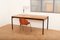 Square Series II Dining or Writing Table in Tubular Steel & Teak Veneer by Dieter Waeckerlin, 1964 10