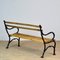 Garden Bench in Cast Iron and Pine, 1920s, 1925 14