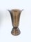 Belgische Art Deco Trompeten Vase aus Messing von Valor AP, 1930er, 2er Set 7
