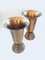 Belgian Art Deco Trumpet Vase Set in Brass from Valor AP, 1930s, Set of 2 4