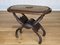 20th Century Africanist Brutalist Stool with Tray 1