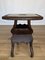 20th Century Africanist Brutalist Stool with Tray 5