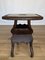 20th Century Africanist Brutalist Stool with Tray, Image 5