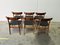 Danish Dining Chairs in Teak and Nappa, 1960s, Set of 6, Image 2