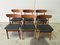 Danish Dining Chairs in Teak and Nappa, 1960s, Set of 6, Image 1
