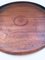 Scandinavian Flat Bowl in Teak, 1960s, Image 8