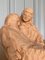 Skulptur eines Paares, 1960er, Terrakotta 6