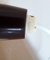 Lampada da scrivania vintage regolabile con base color crema e supporto in bachelite rosso-marrone di Osram, Germania, anni '30, Immagine 3