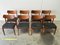 Danish Dining Chairs in Teak and Nappa from Funder Schmidt, 1960s, Set of 12, Image 1