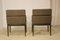 Fauteuils Cube Leon en Tissu Marron, 1960s, Set de 2 9