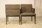 Cube Leon Armchairs in Brown Fabric, 1960s, Set of 2 6