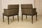 Cube Leon Armchairs in Brown Fabric, 1960s, Set of 2, Image 8