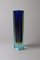 Blaue Vase von Flavio Poli für Seguso 7