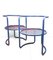 Set of Steel Tube Armchairs with Perforated Sheet Seat, 1960s 1