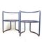Set of Steel Tube Armchairs with Perforated Sheet Seat, 1960s 13