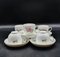 Vintage Porcelain Cups & Saucers from Furstenberg, Germany, Set of 10 16