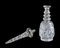 Large Middle Eastern style Bohemian Crystal Decanter 5