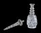 Large Middle Eastern style Bohemian Crystal Decanter, Image 5