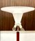 Stehlampe aus massivem Teak mit Lampenschirm aus Wildseide von Domus, 1960er 8