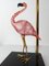 Flamingo Lamp in Murano Crystal & Bronze by Licio Zanetti, 1970s 5