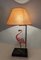Flamingo Lampe aus Murano Kristall & Bronze von Licio Zanetti, 1970er 4