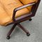 Mid-Century Swivel Brown Desk Office Chair by Vaghi, Italy, 1970s 10