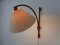Lampada da parete vintage regolabile in teak di Domus, anni '60, Immagine 10
