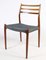 Model No 78 Dining Chairs by N. O. Møller, 1960, Set of 8, Image 1