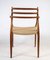 Poltrone nr. 62 in teak di NO Moller, 1962, set di 2, Immagine 8