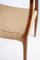 Teak Model No. 62 Armchairs by N. O. Moller, 1962, Set of 2, Image 5