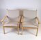 Model GE284 Lounge Chairs attributed to Hans J. Wegner, 1960s, Set of 2 11